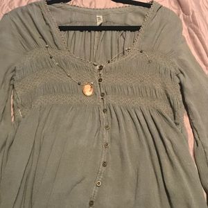 Free People Vintage peasant blouse
